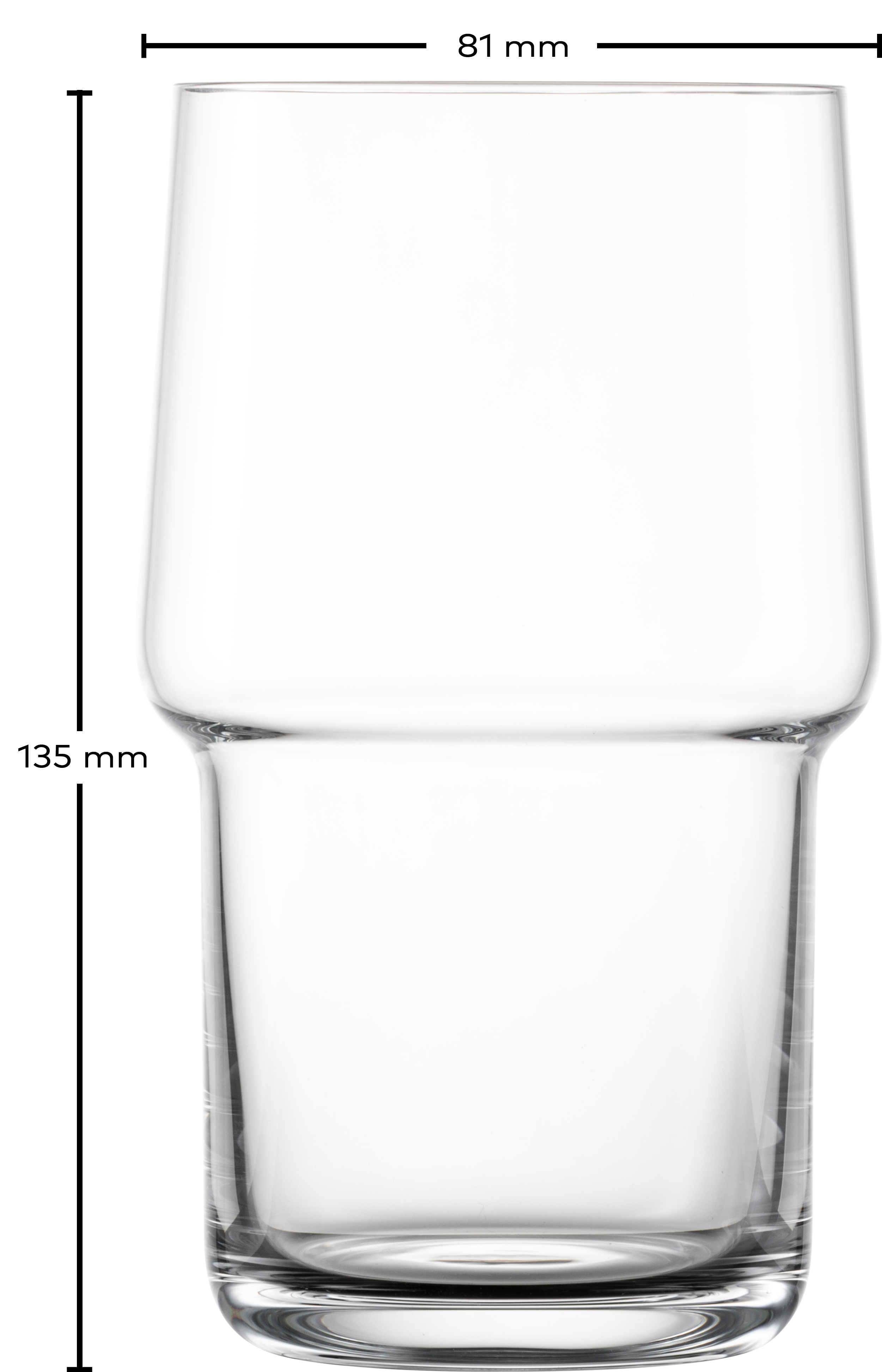 Das Foto zeigt ein Longdrink-Glas. Die Datei trägt den Namen 124586_CLICK_Artikel_124586_Click_Longdrink_Gr79_fstu_2.