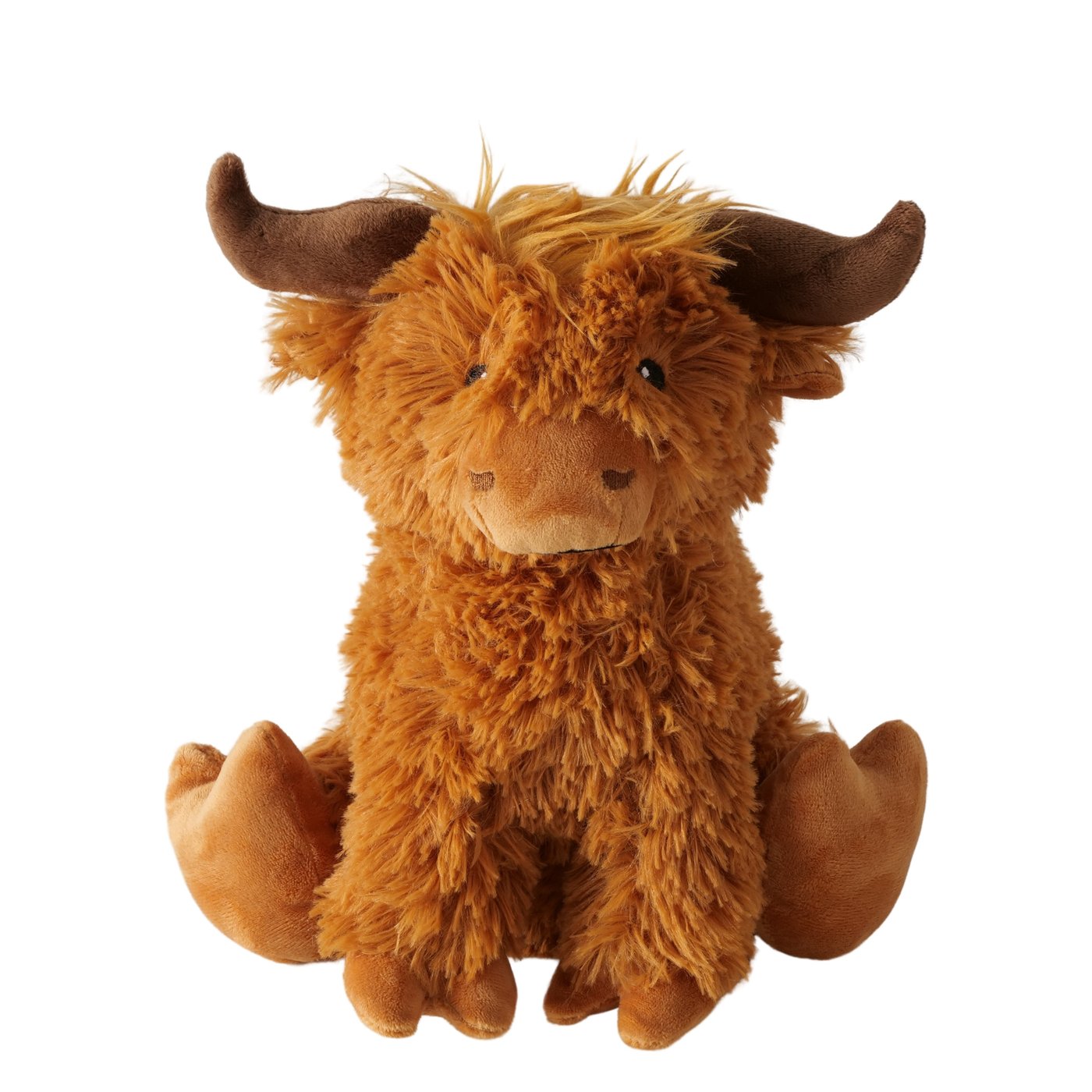 Zu sehen ist der Türstopper Bente in Tierform mit den Maßen 23 cm Höhe und 21 cm Breite. Das Produkt dient dazu, Türen offen zu halten.