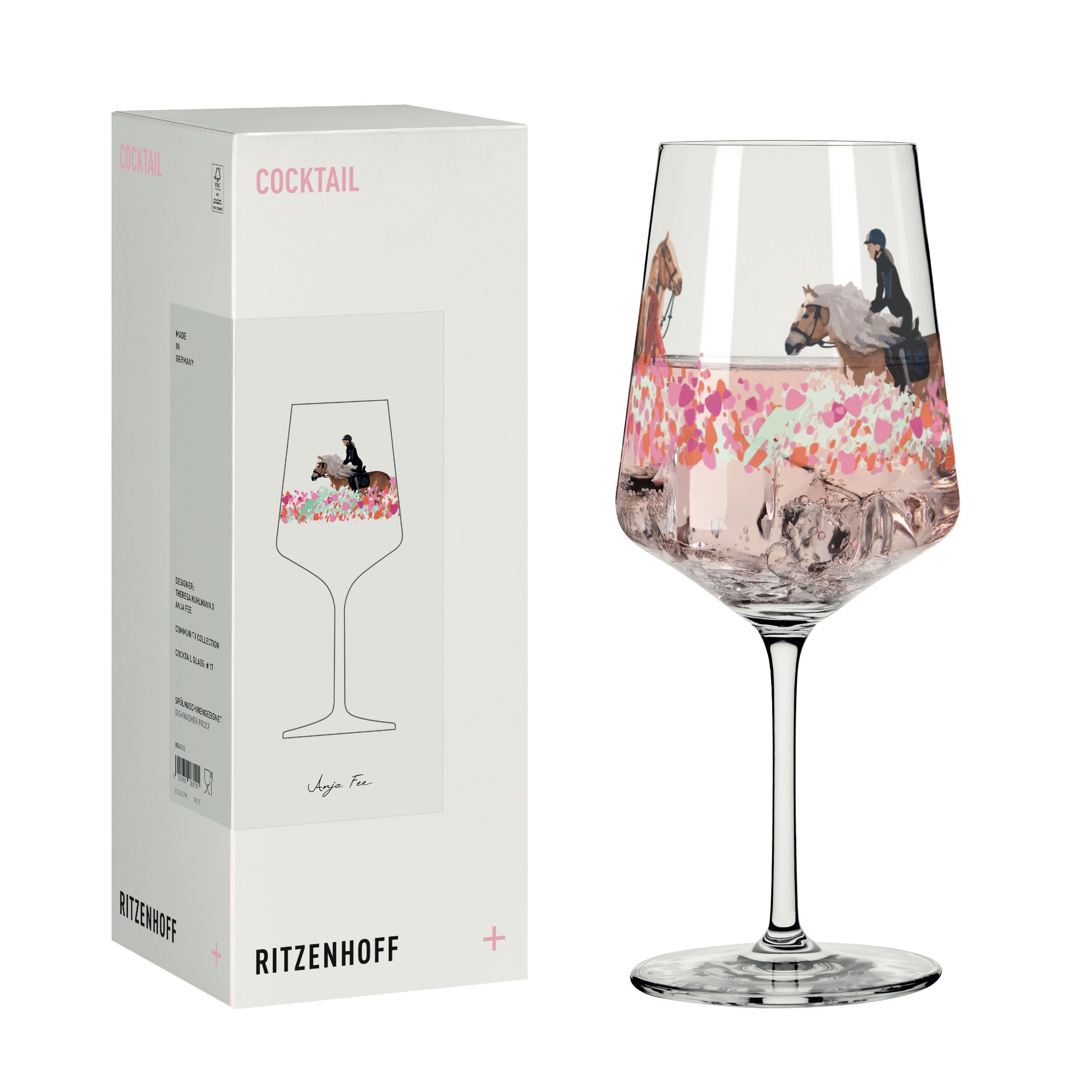 Das Bild zeigt Reitgold Cocktail #17 T.K. + A.F. H25 in einer Flasche. Das Produkt wird deutlich präsentiert.