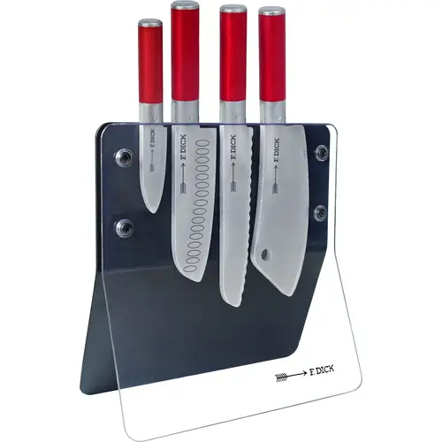 Dick Messer Set aus Holz