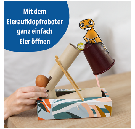Abbildung des Produkts 'Geniale Roboter'. Es macht Technik und Robotik für junge Leser verständlich.