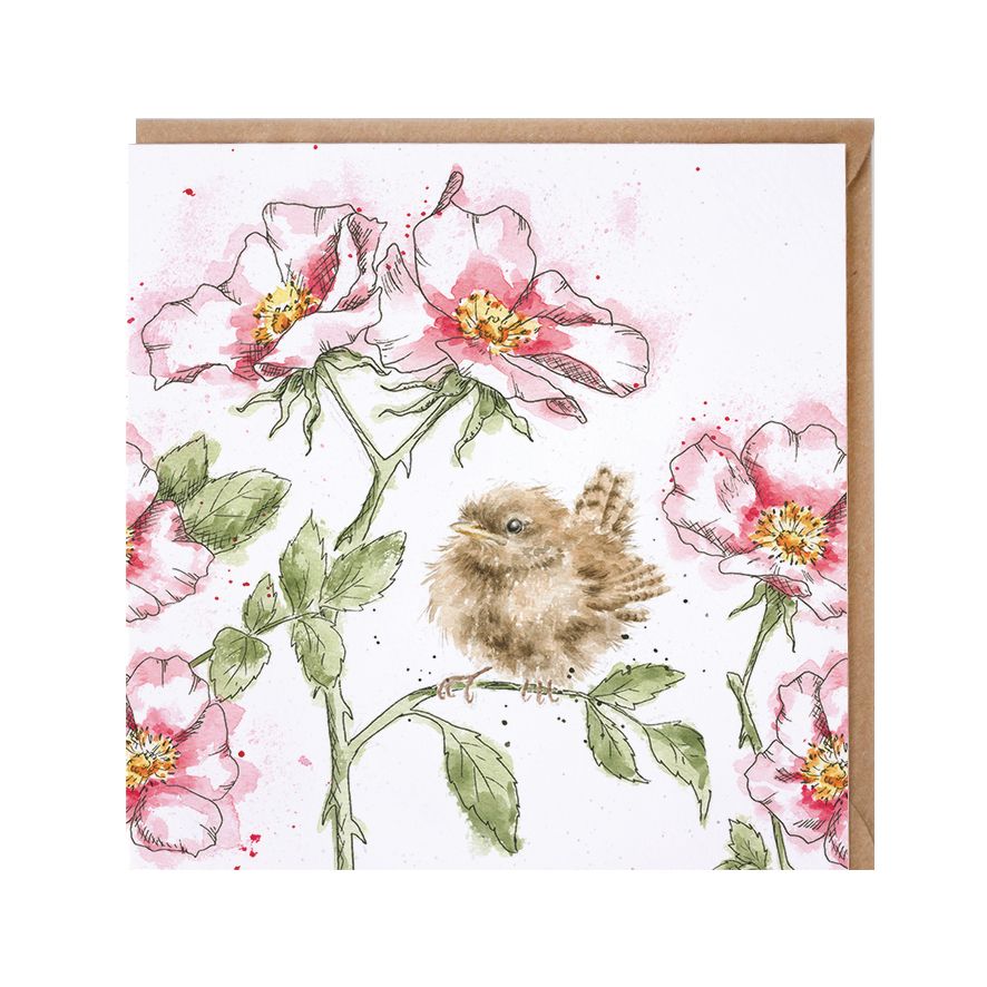 Karte mit dem Motiv 'The Rose Garden'. Die Karte zeigt einen Rosengarten.