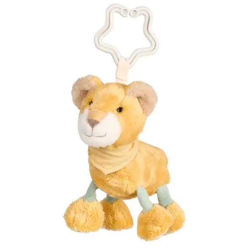 Spielzeuganhänger Löwe Leo, mattgelb