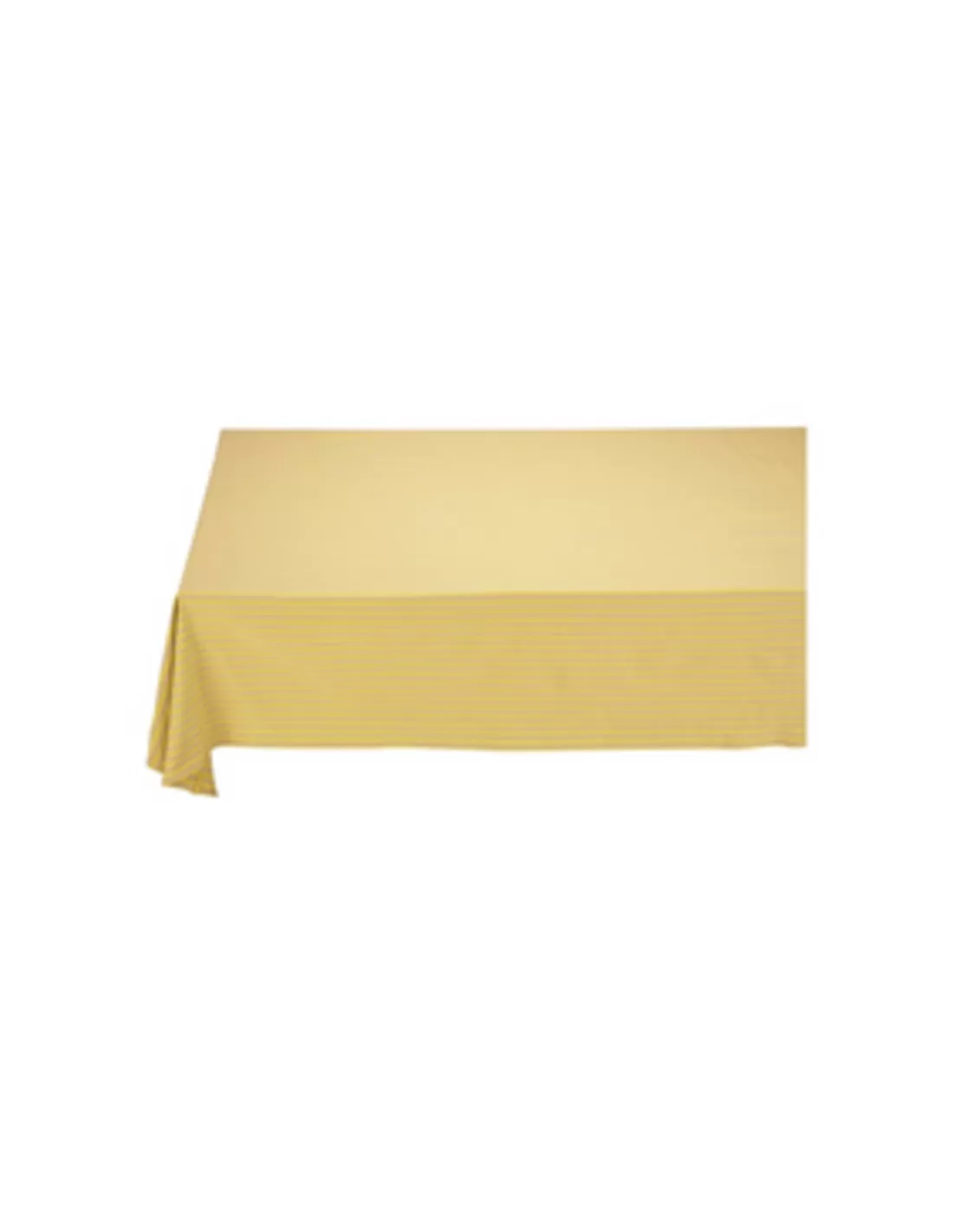 Table Cloth Stripes Yellow 160x250cm