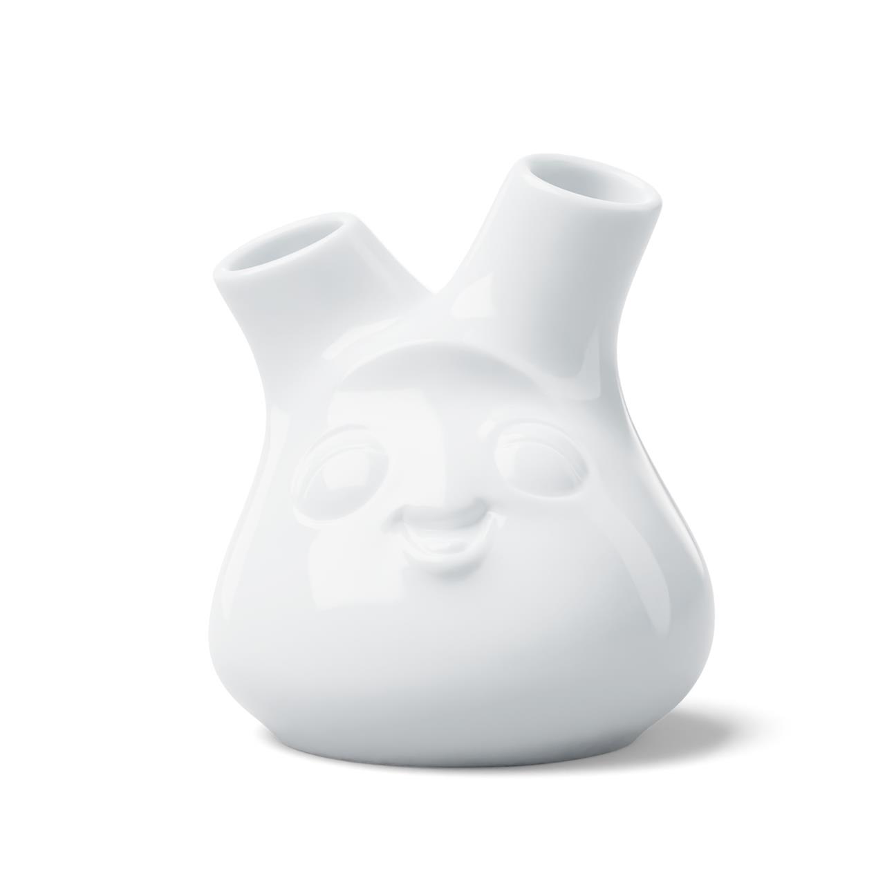 Kleine Vase Kess weiß 10cm