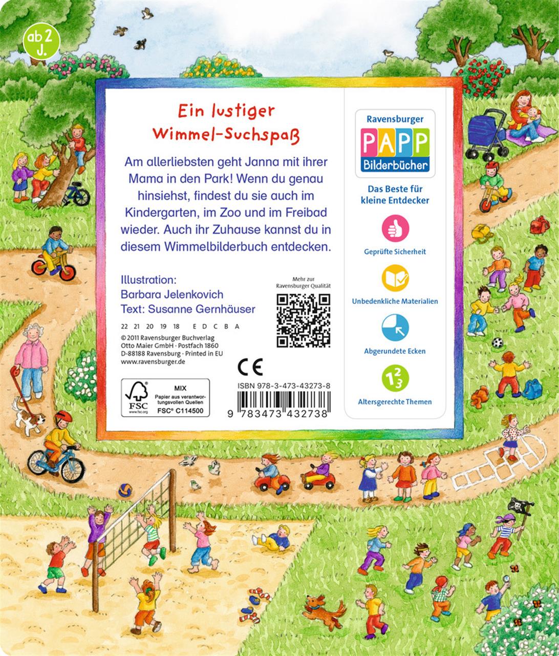 Ravensburger Unisex Pappbilderbücher Wimmelbuch Sachen Suchen - Meine Wimmelbilder Mehrfarbig Baby Größe 205 X 175 Mm - Bild 8