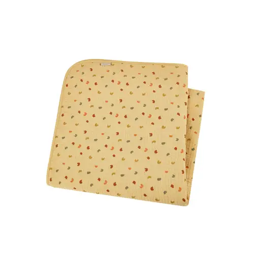 Babydecke Safari, ocker