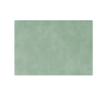 Das Bild zeigt eine rechteckige Fläche in einem hellgrünen Farbton. Die Oberfläche wirkt leicht strukturiert und einfarbig.