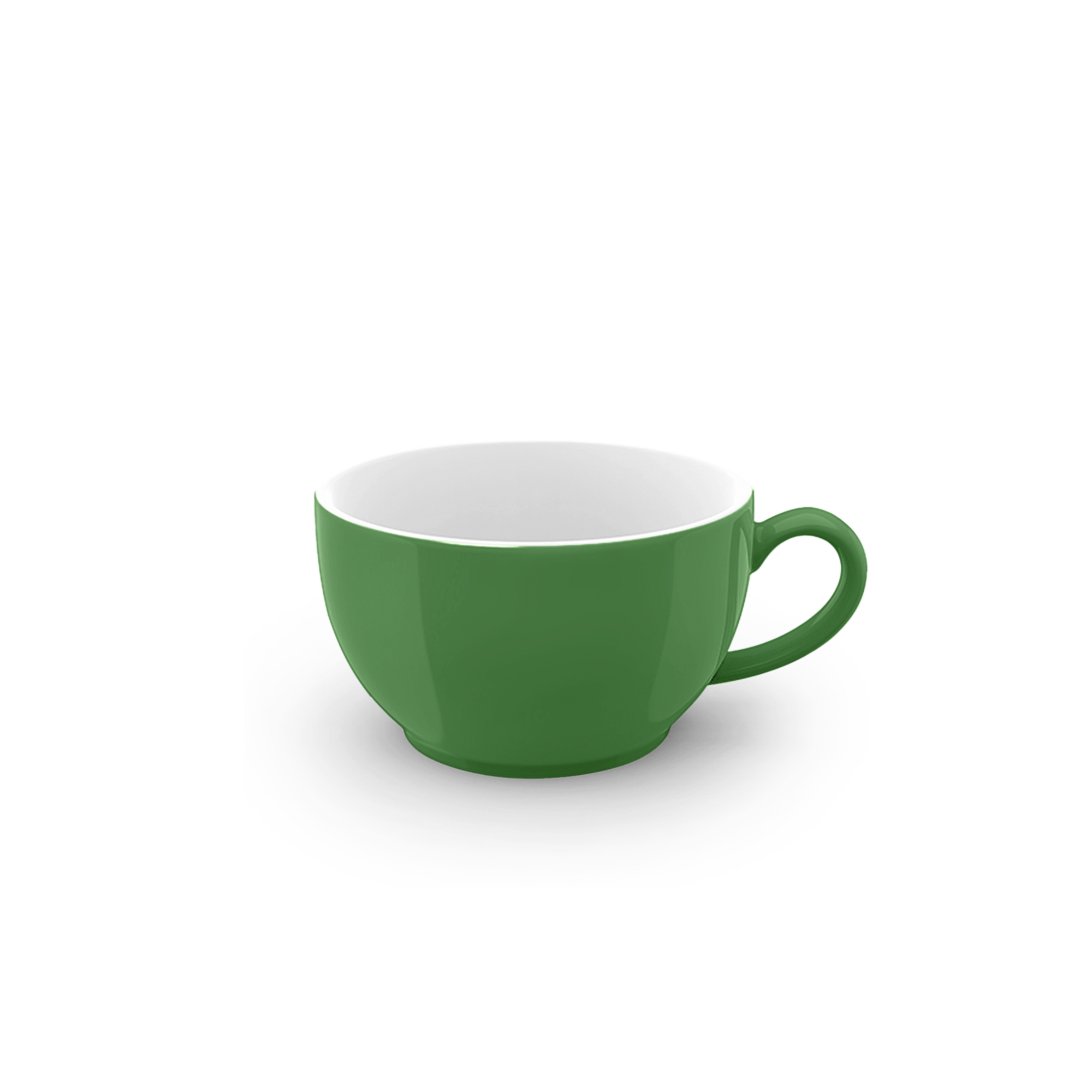 Dies ist eine Kaffee Obertasse mit einem Fassungsvermögen von 0,25 Litern in der Farbe Apfelgrün. Die Tasse gehört zur Solid Color Kollektion.