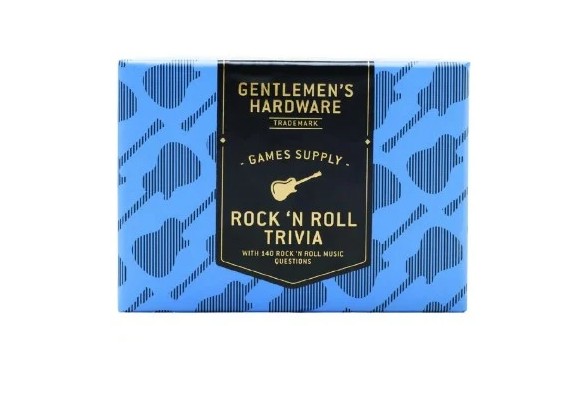 Das Bild zeigt das Produkt Musik Trivia. Es handelt sich um ein Quizspiel rund um Musik.