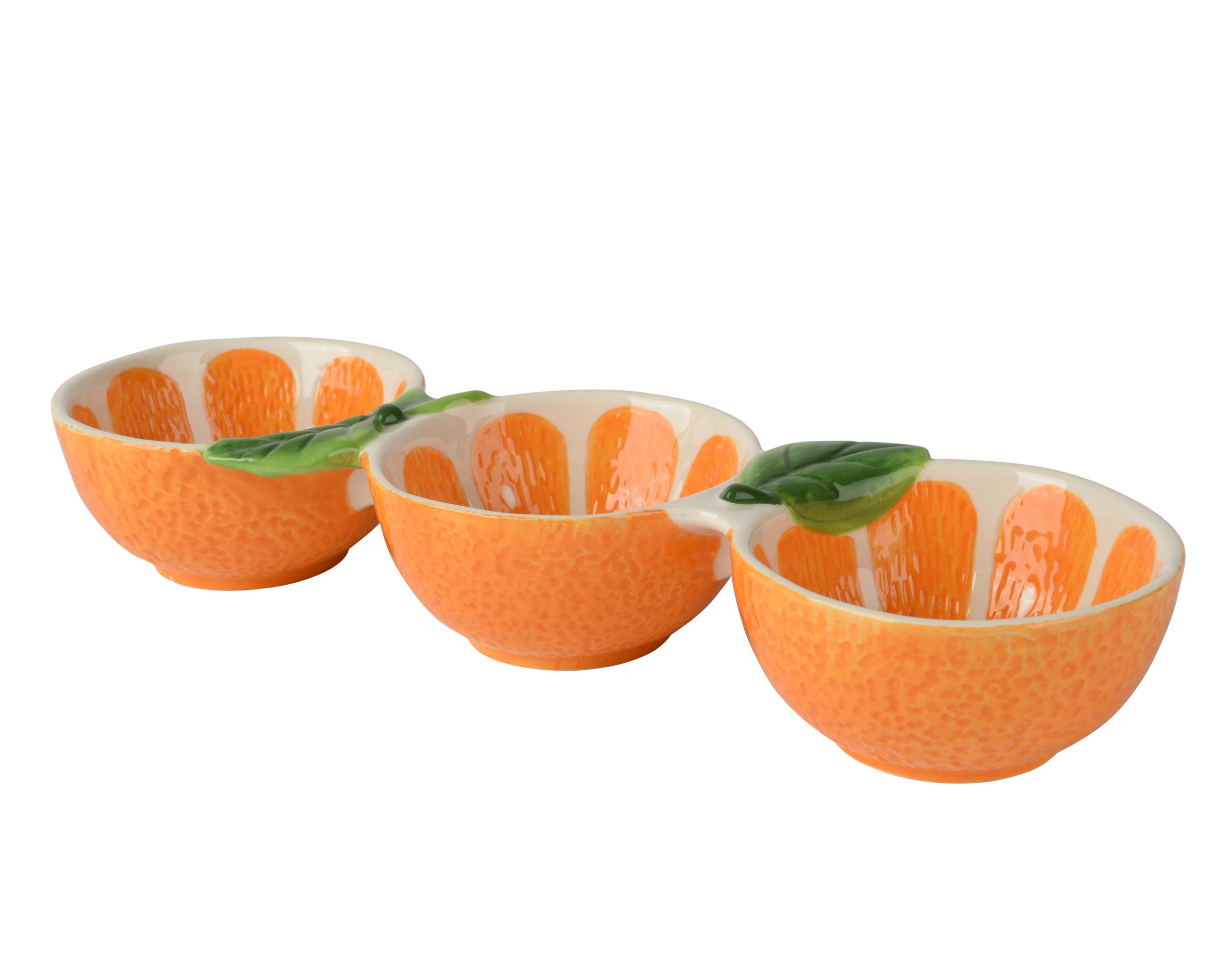 Tapas-Schälchen aus Dolomit in Orange