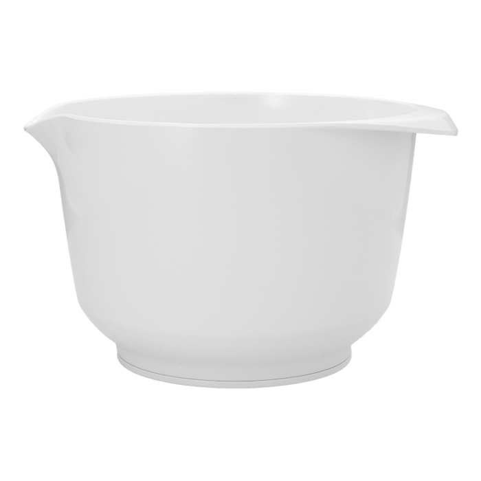 Rühr- und Servierschüssel Colour Bowl 3.0 in milchigem Weiß. Die Schüssel eignet sich ideal zum Zubereiten und Servieren.