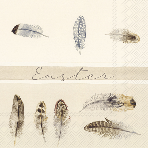 PURE EASTER cream Lunch-Servietten L 946660