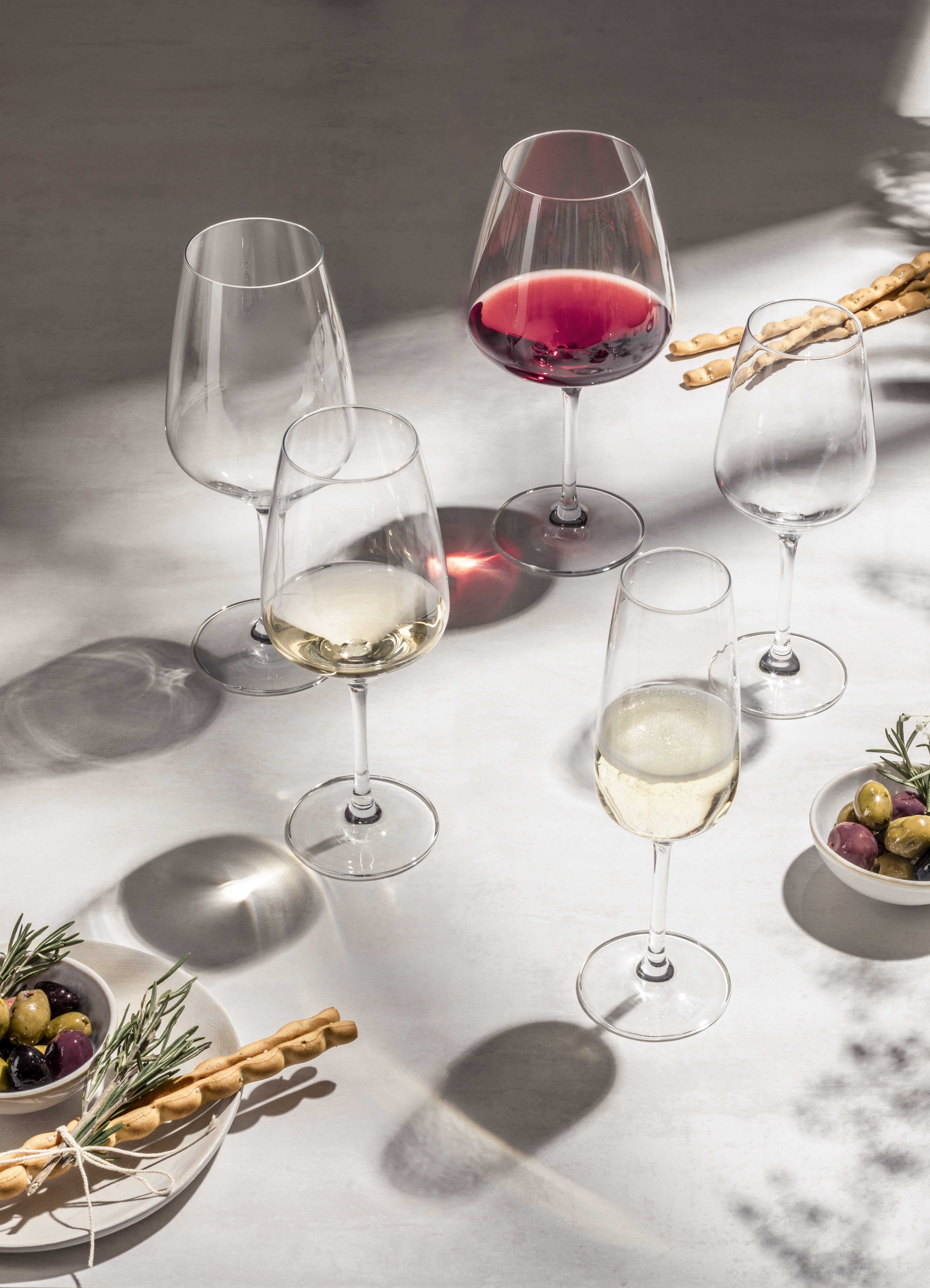 Abgebildet ist ein Glas aus der Tulip Kollektion. Es ist bestens geeignet für feine Weine.