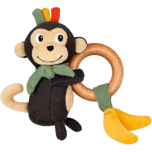 Little Wonder - Holz-Ringrassel Affe