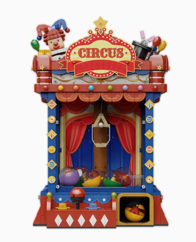 Das Bild zeigt das Produkt Pantasy 86002 Claw Machine. Eine Greifautomaten-Maschine ist abgebildet.