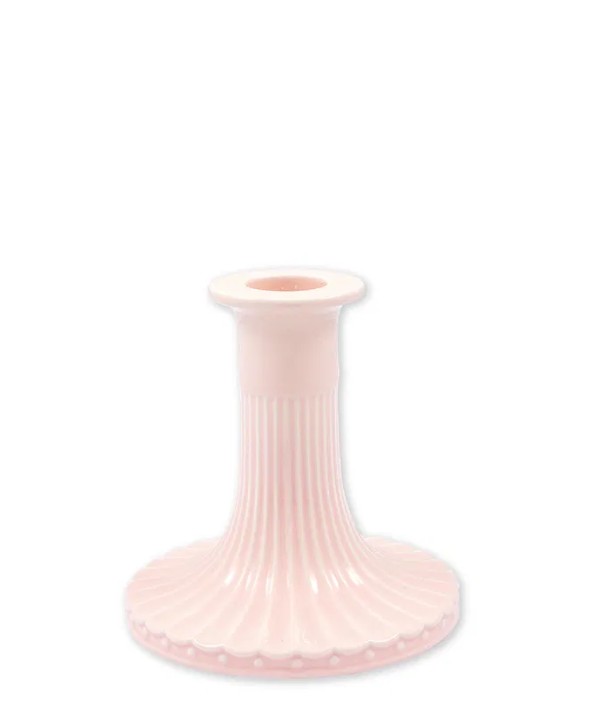 Kerzenhalter Alice in blassrosa, Größe Klein. Perfekt als kleiner Kerzenständer für festliche Anlässe.