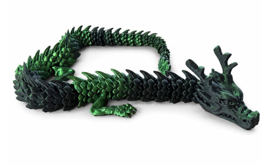 Ein großer Drachen in den Farben Schwarz und Grün ist abgebildet. Das Produkt heißt '200cm MagiX Dragon XXL - schwarz/grün'.