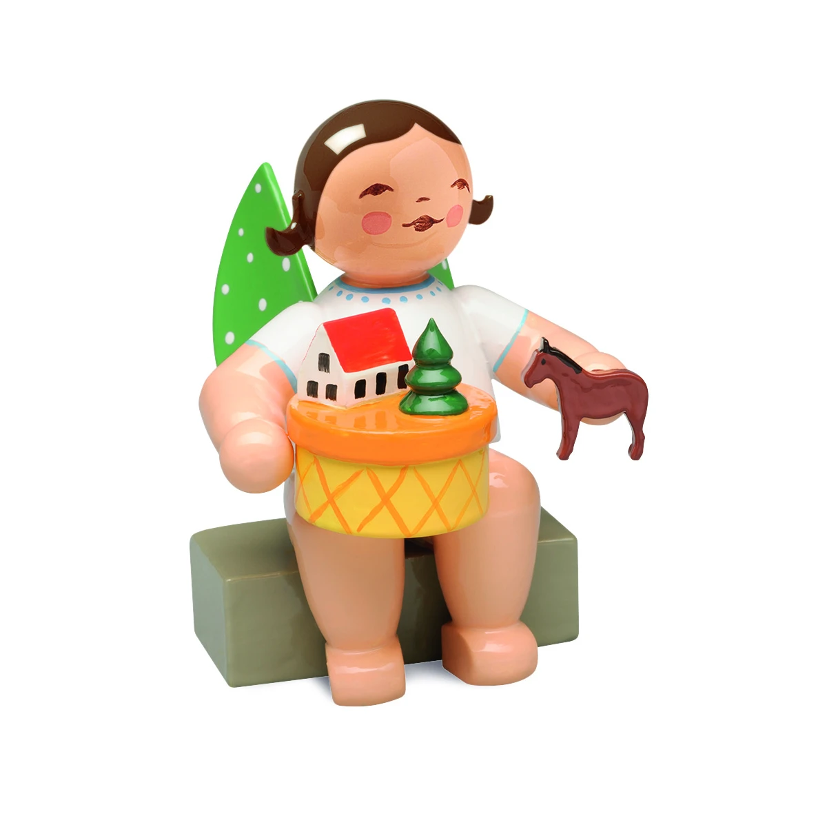 Engel im Spielzeugdorf