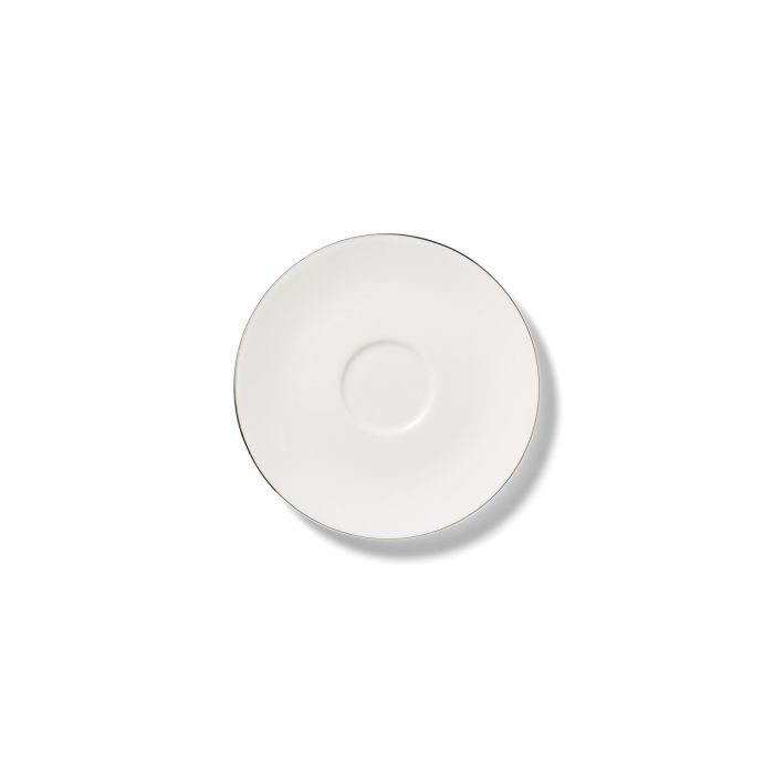 Dies ist eine Untertasse mit einem Fassungsvermögen von 0,20 l oder 0,25 l aus der Platin Line Pure Fine B Kollektion. Die Untertasse besticht durch ihr elegantes und schlichtes Design.