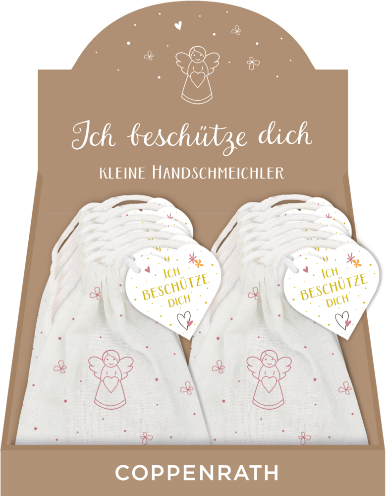 Hier ist der Porzellan-Handschmeichler 'Ich Beschütze Dich' nochmals dargestellt. Er eignet sich als kleines Geschenk für Schutz und Unterstützung.