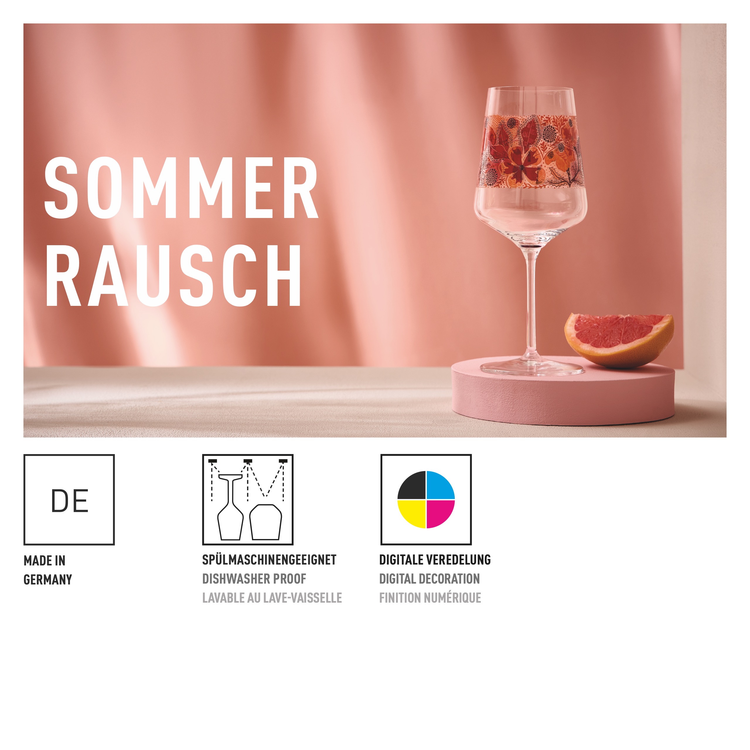 Sommerrausch Aperizzo 25 von J. Haness F25 ist hier zu sehen. Der Aperitif überzeugt durch seinen frischen Geschmack.