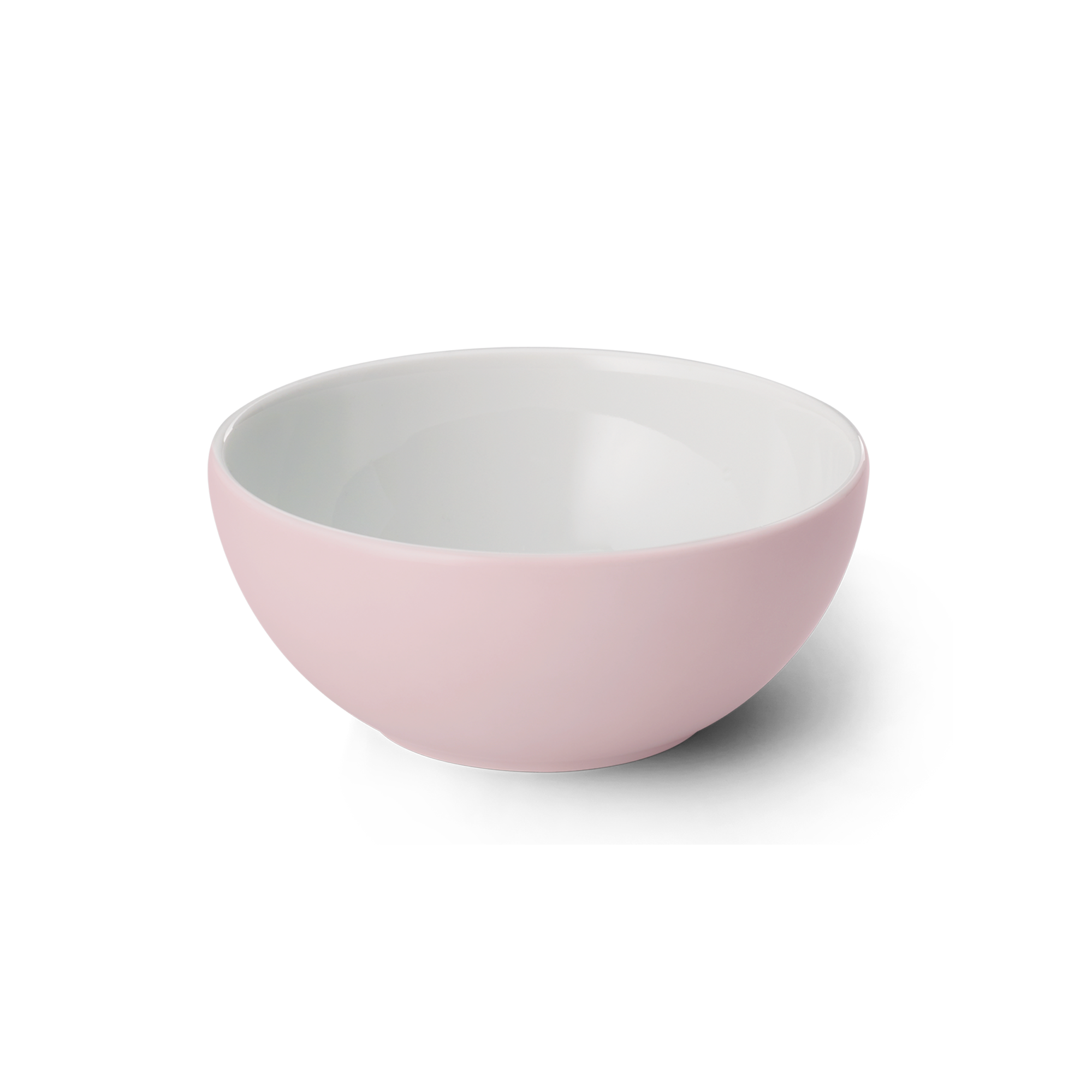 Schale in Puderfarbe mit 17 cm Durchmesser und 0,85 Liter Volumen. Ideal zum Servieren von Speisen oder Snacks.