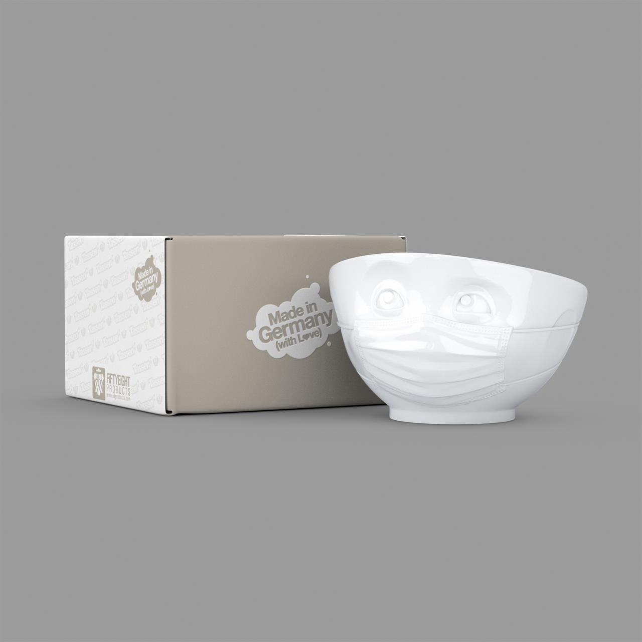 58 Fiftyeight Weiss Schale Zuversichtlich, Weiß 500Ml