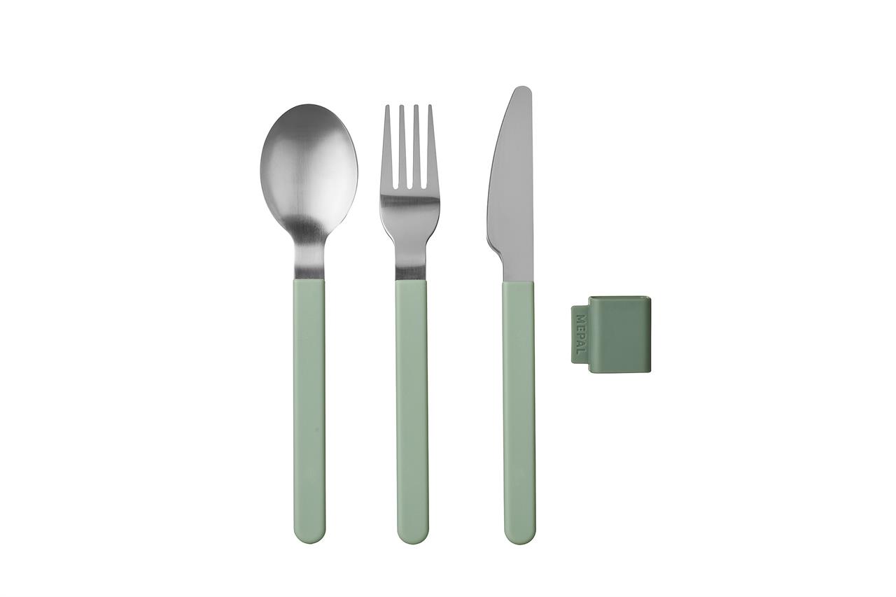 Mepal Rosti Bv Grün Besteckset 3-Tlg., Silueta – – Ca.20,2X4x4,3Cm - Bild 5