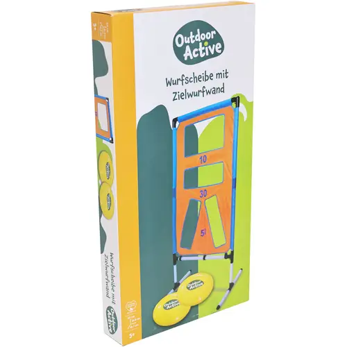 OA Wurfscheibe mit Zielwurfwand