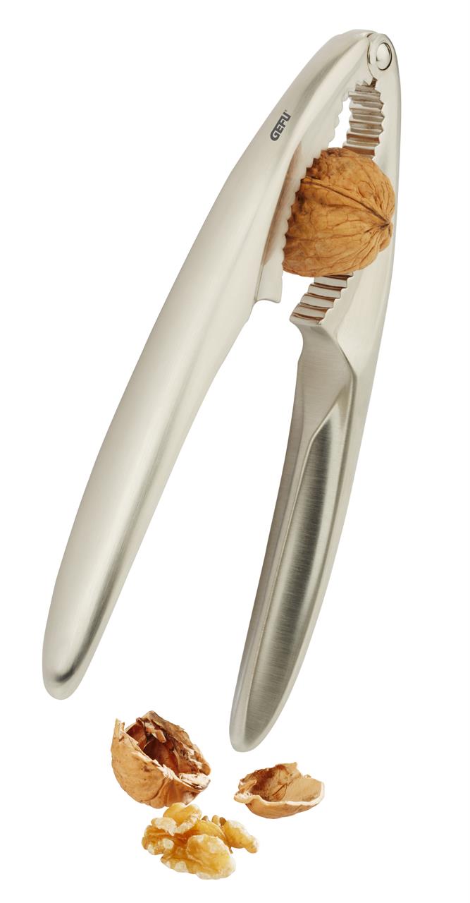 Gefu Hellgrau Nussknacker "Classico", Silber, B:4,9Cm H:1,9Cm L:16,7Cm, Zink, Nussknacker, Extra Schwere Qualität, Zink - Image 4