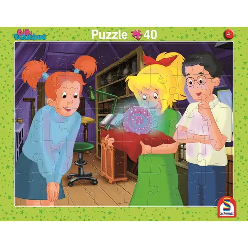 Bibi Blocksberg - Rahmenpuzzle 24/48 Teile