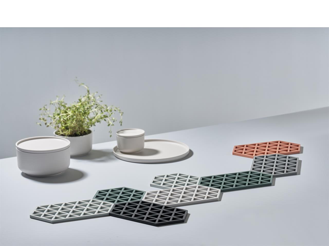 F&H Zone Denmark Untersetzer In Farbe Warm Grey - Image 2