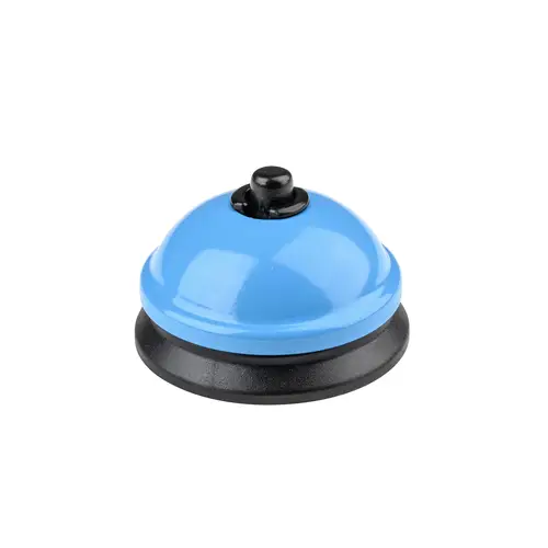 Tischglocke, Tischklingel, Blau