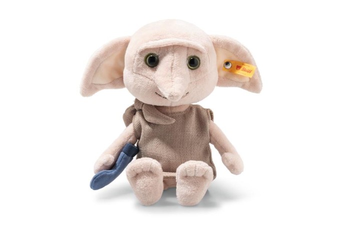 Das Bild zeigt Dobby 26 bunt. Diese bunte Plüschfigur stellt den beliebten Hauselfen aus Harry Potter dar.