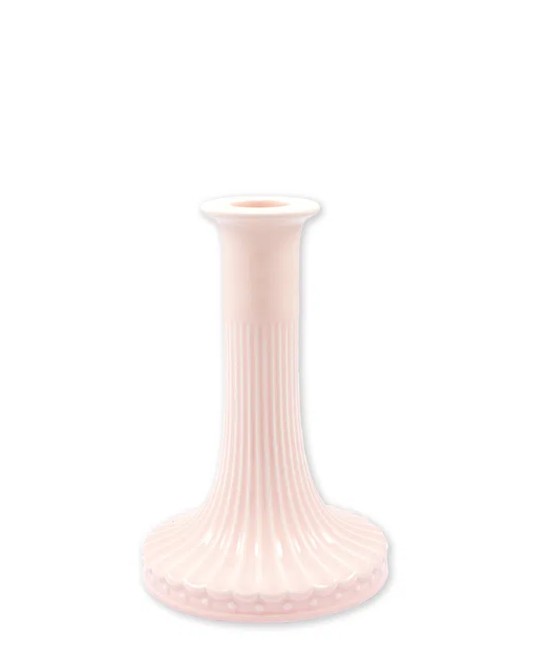 Kerzenhalter Alice in blassrosa, Größe Medium. Ein schöner Kerzenständer für stilvolle Dekoration.