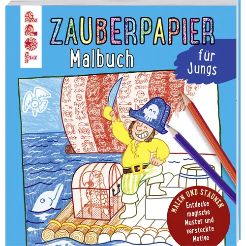 Topp Zauberpapier Malbuch Für Jungs
