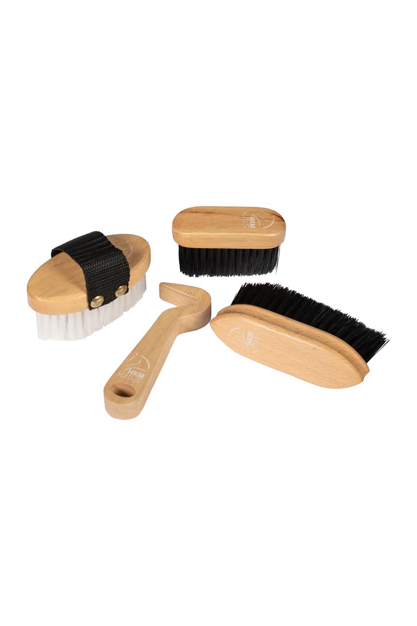 Hkm Kids Marron Set Aus Holzpflege Für Hobby Horse - Bild 5