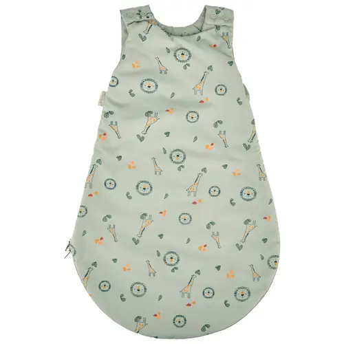 Babyschlafsack 44cm Safari , steingrau