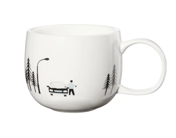 Dieser Henkelbecher trägt das Motiv 'love message'. Die Tasse ist ideal für Kaffee oder Tee geeignet.