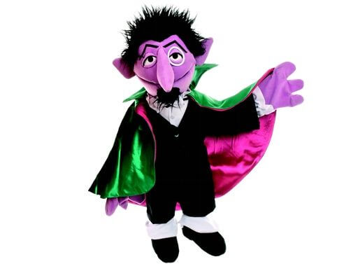Living Puppets Handpuppe Graf Zahl 65Cm