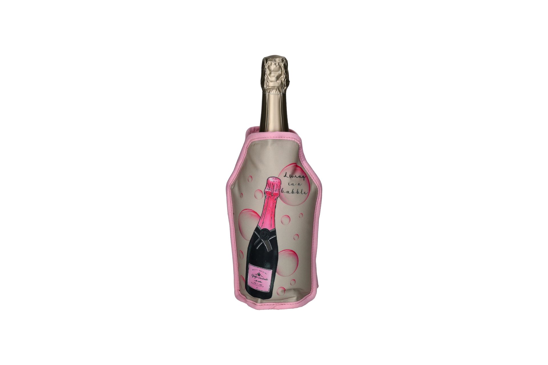 Froid Kühlmanschette mit Champagnerflasche als Motiv. Dieses Produkt ist passend zum Flaschenkühlen.