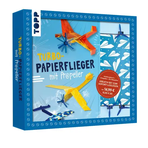 Kreativ-Set Turbo-Papierflieger