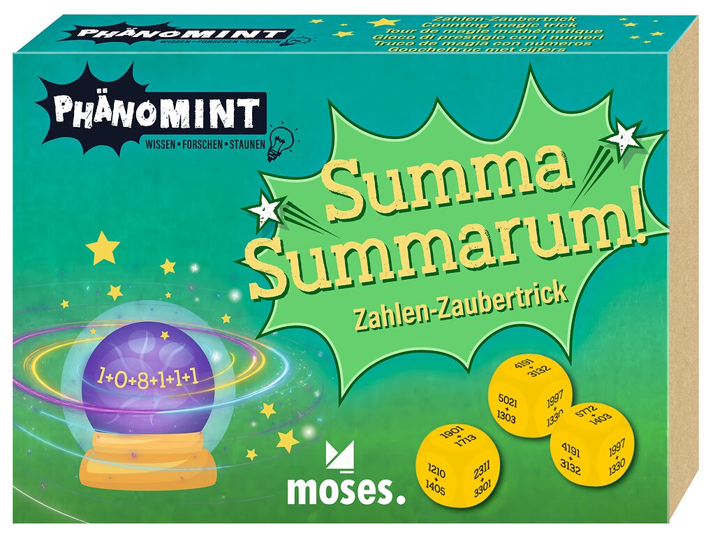 Gezeigt wird das Produkt 'Phänomint Summa Summarum!'. Vermutlich sieht man hier das Cover oder die Verpackung.