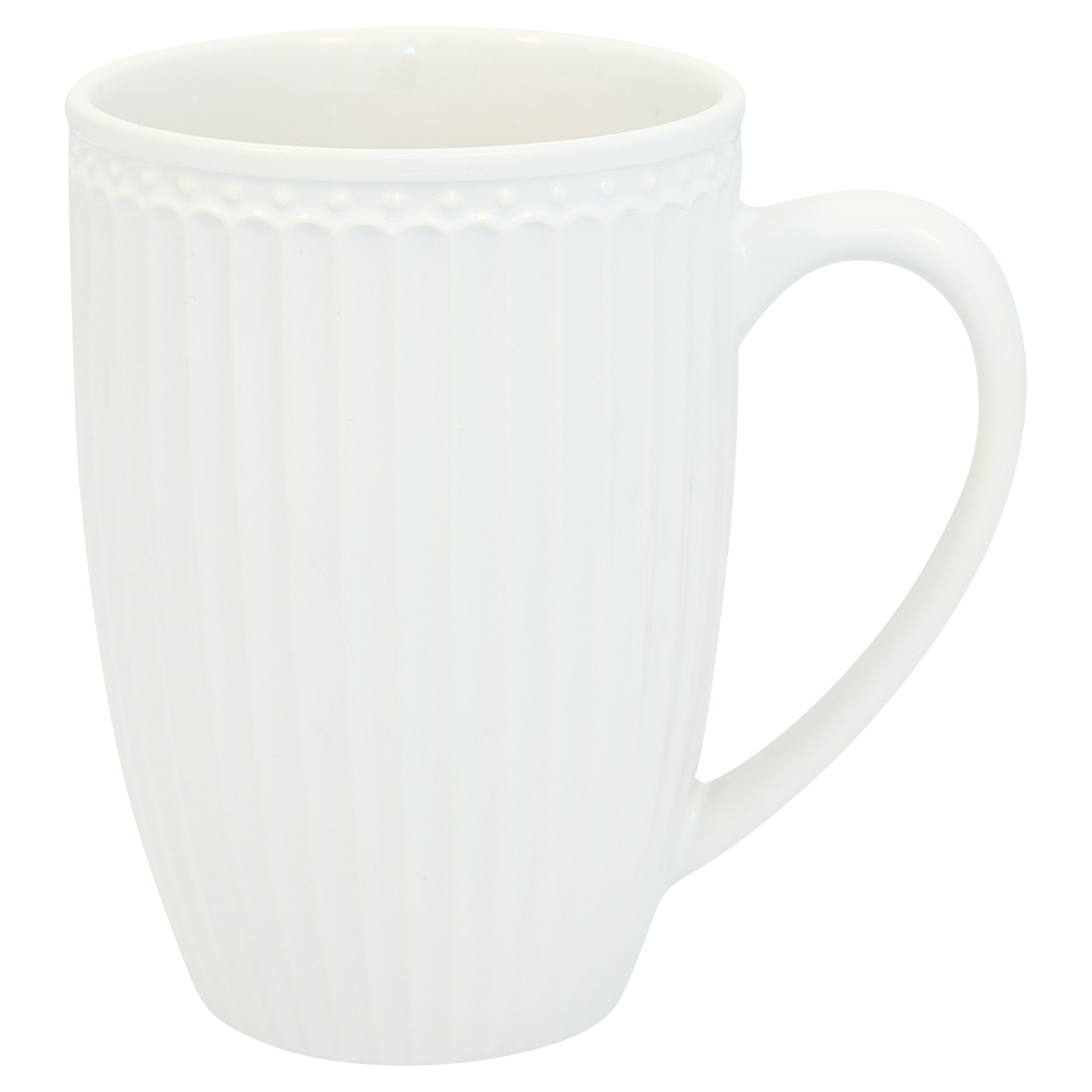 Henkelbecher groß white Alice