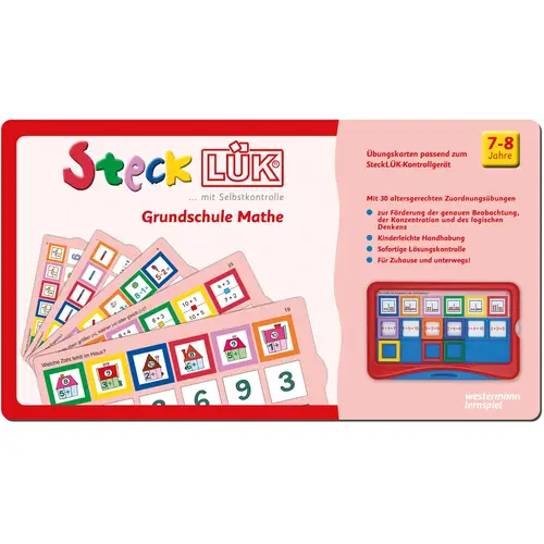 SteckLÜK® Übungsblock Grundschule Mathe 7-8 Jahre