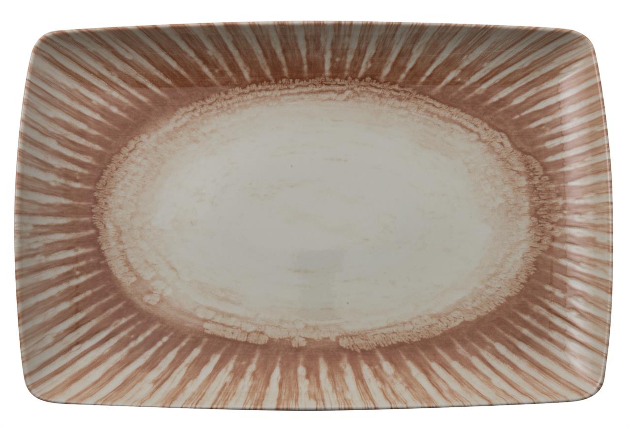 Arthur Krupp Platte Rechteckig 35X22cm Sunlight Red (Stoneware) - Bild 3