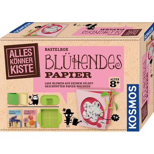 Bastelbox: Blühendes Papier - Lass Blumen aus dein