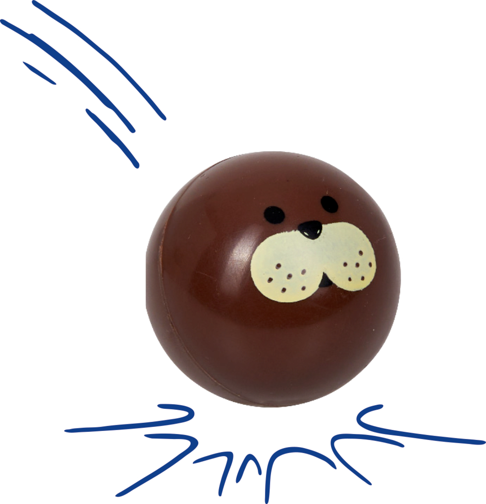 Winterzauber Im Weihnachtswald - Flummi ist ein bunter Flummi mit Weihnachtsmotiv. Er eignet sich perfekt als kleines Geschenk zur Winterzeit.
