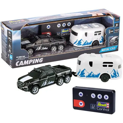 Mini RC Car mit Wohnwagen